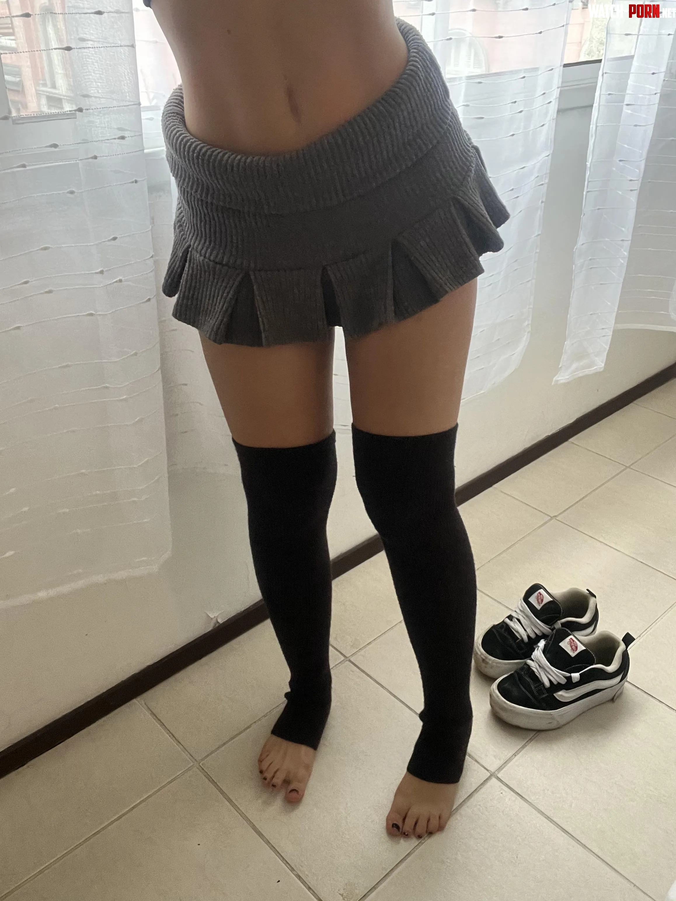 My long legs in these slutty knee socks by kimisias