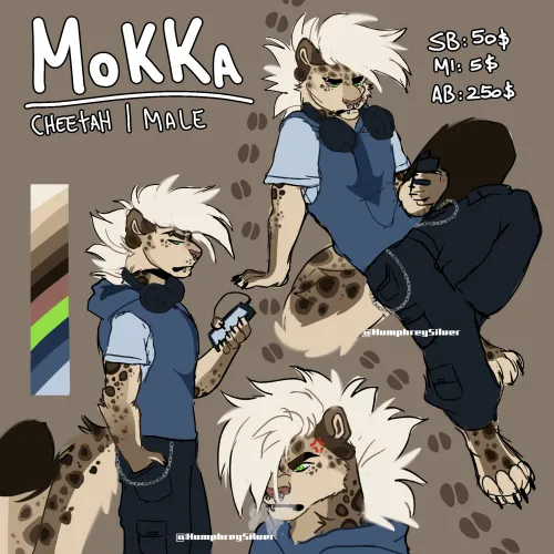 Thumbnail princesilver05 Presents 'Mokka Adopt' in Furry Category
