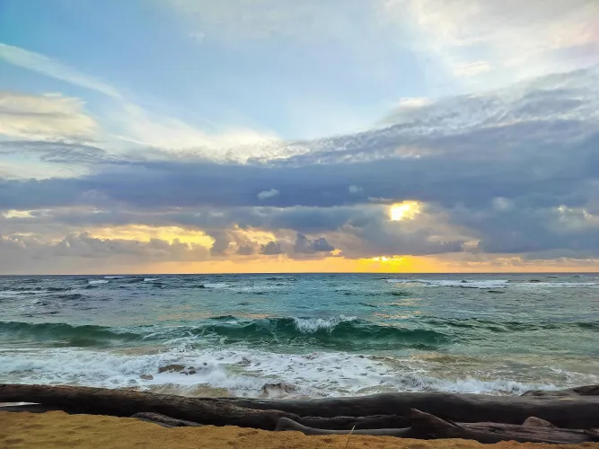 Thumbnail Sunrise Magnificence: Lapping up Lydgate Beach