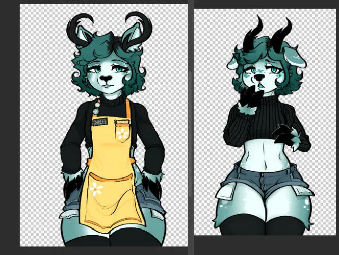 Thumbnail YippyKipper Introduces New and Scrapped Sprite for a Furry Game