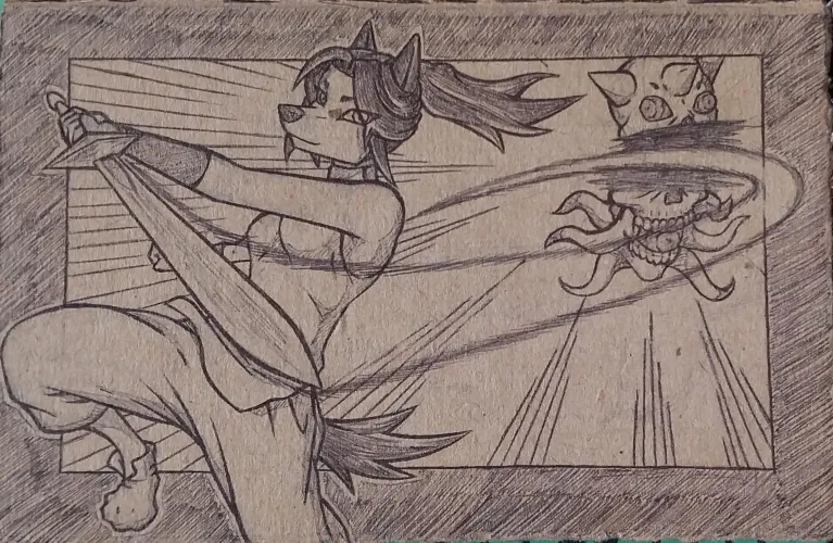 Thumbnail Gallant_Mr_Wolf's 'Ritia Vs Demonoid C' Epic Furry Battle