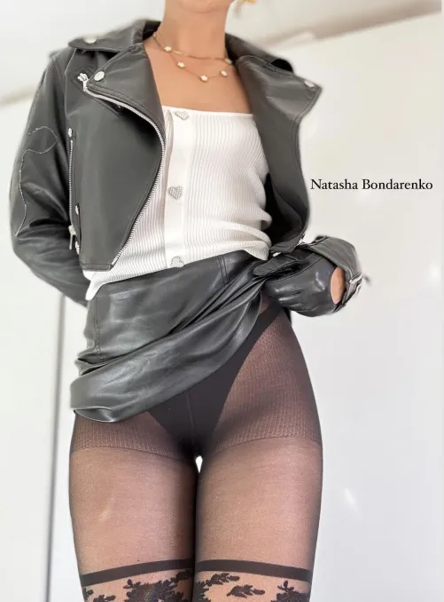 Thumbnail Tight and Black for This Morning by NatyBond_OF | Pantyhose Category