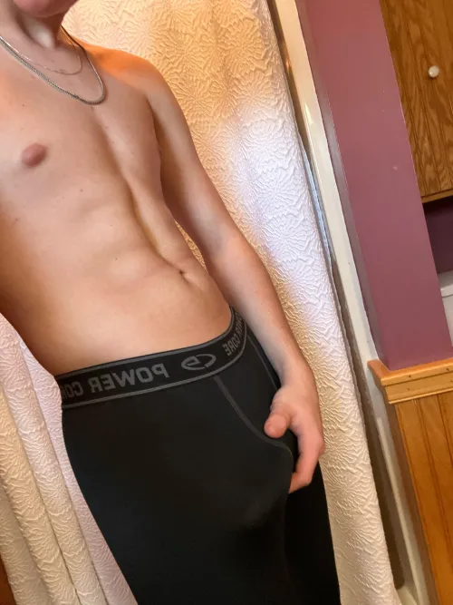 Thumbnail Leggings Delight: No-Tomorrow1580's Bi Sensation Unleashed