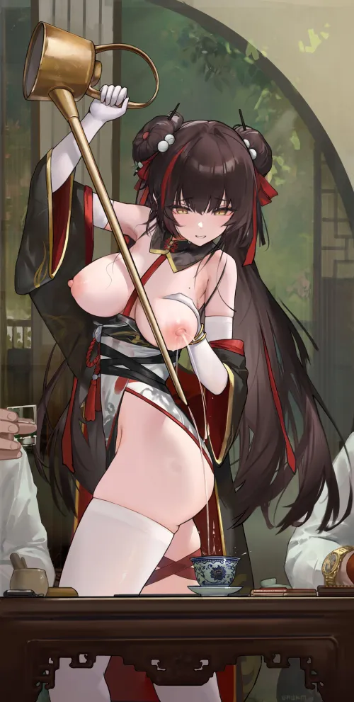 Thumbnail Cultural Delight: Experience Jiangyu Serving Tea by Silent_Steak_9540 - hentai