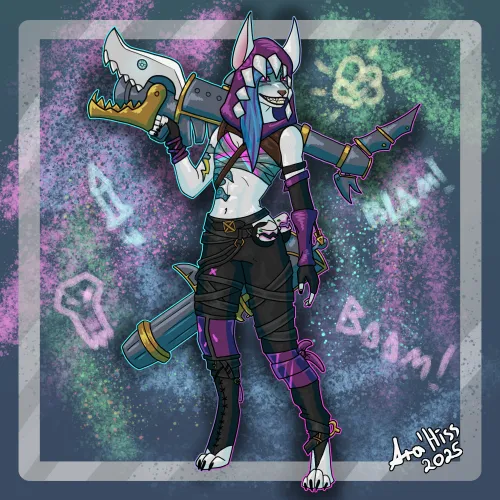 Thumbnail Get Fanarted Furry Art by Ara_Hiss