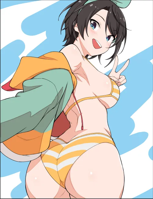Thumbnail Anime Beauty: Dive into Subaru Zora's Swimsuit Secrets by LafterMastr | AnimeBooty