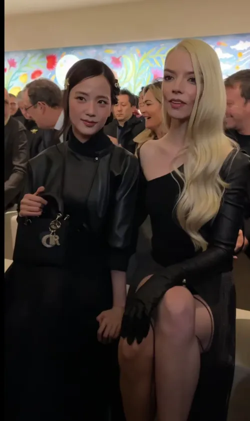 Thumbnail A Perfect Duo: Anya Taylor Joy and Jisoo by saleinflus in the World of CelebsGW