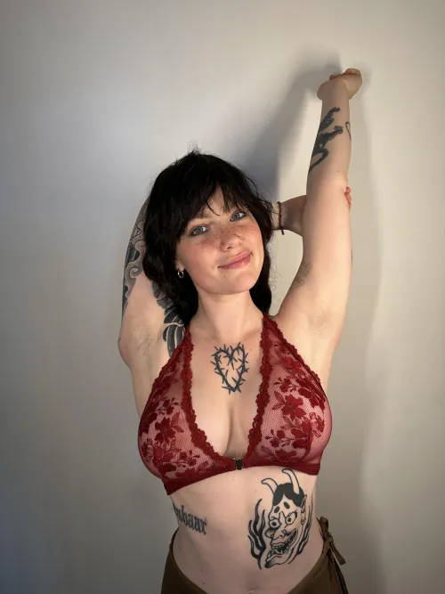 Thumbnail Taste of Taboo: Indulging in the Allure of Tattooed Goth Girls | Infamous-Albino