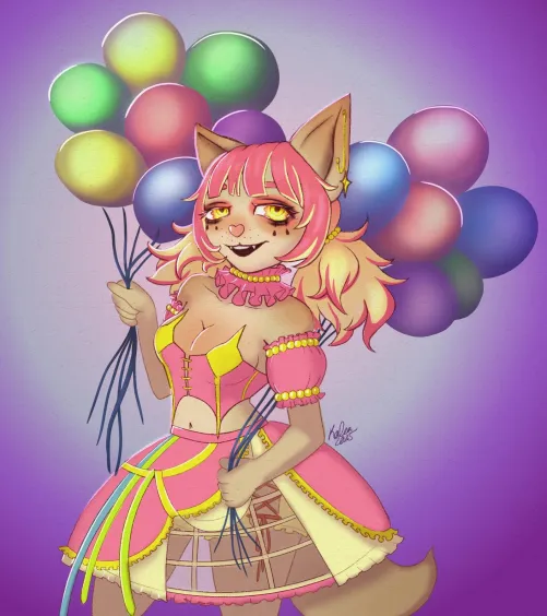 Thumbnail New Style Alert: Kaleabskysocial Circus Girl by LevySkulk