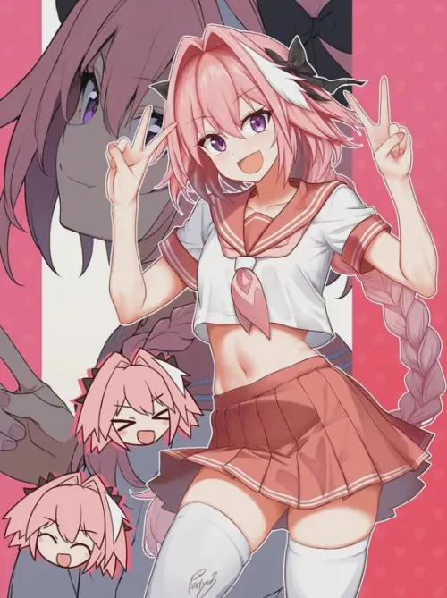 Thumbnail Astolfo Yay: Disastrous_Yak_3238's CuteTraps Celebration