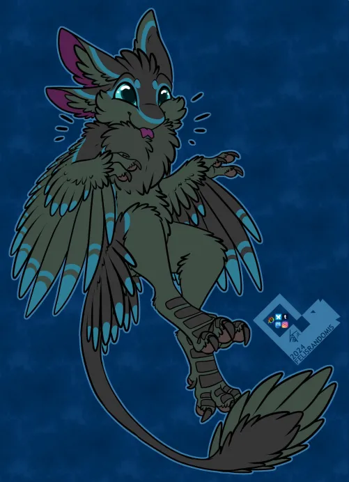 Thumbnail GalaxyC7 Introduces 'Avali Nezomi' - An Adorable Furry Creation
