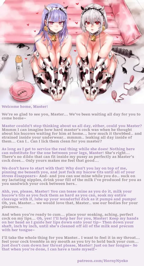 Thumbnail Indulging in Hucow Temptations: FFM Teasing | Horny_Nyek0