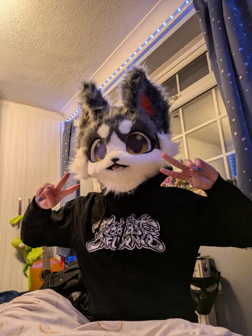 Thumbnail Brainwashedclothing Unveils 'My Fur Head 3' in Furry Excellence