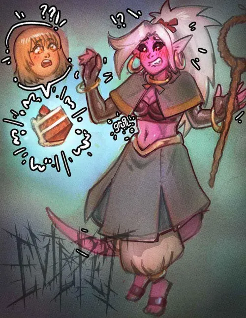 Thumbnail Evil Cake Transformation by lilithbutlewd: Unveiling Change