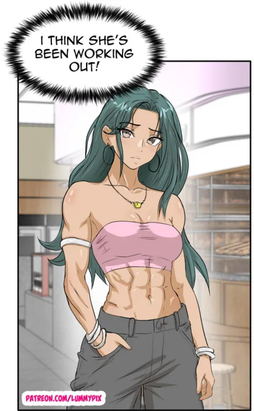 Thumbnail Lummy Pix Swolemates by Throwawheylmao - Top Fit Drawn Girls Trend