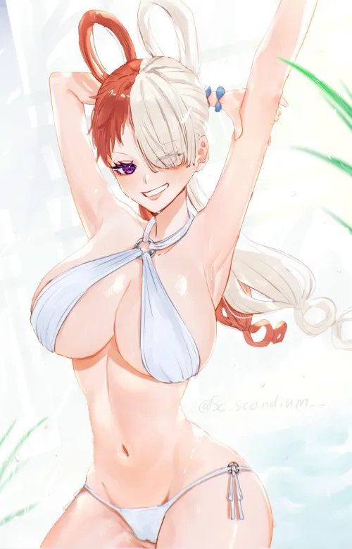 Thumbnail Sizzling in Uta's Swimsuit: Hot Summer Vibes | ecchi