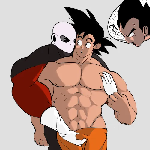 Thumbnail Goku vs. Jiren: Epic Showdown in Manga Artistry
