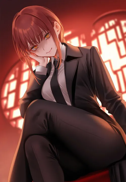 Thumbnail Analyzing Makima from Chainsaw Man by CheetahSperm18