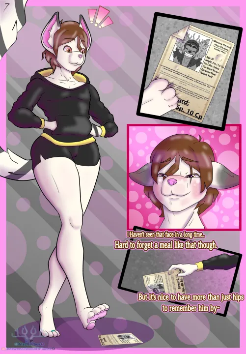 Thumbnail DigitalFurryArtist Presents OC Art: Delicious Memories PostVore - Vore Community