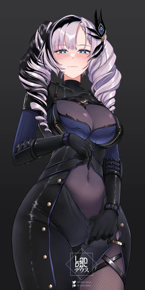 Thumbnail Unveiling Reine Hololive | CheetahSperm18 Explores Anime Bodysuits