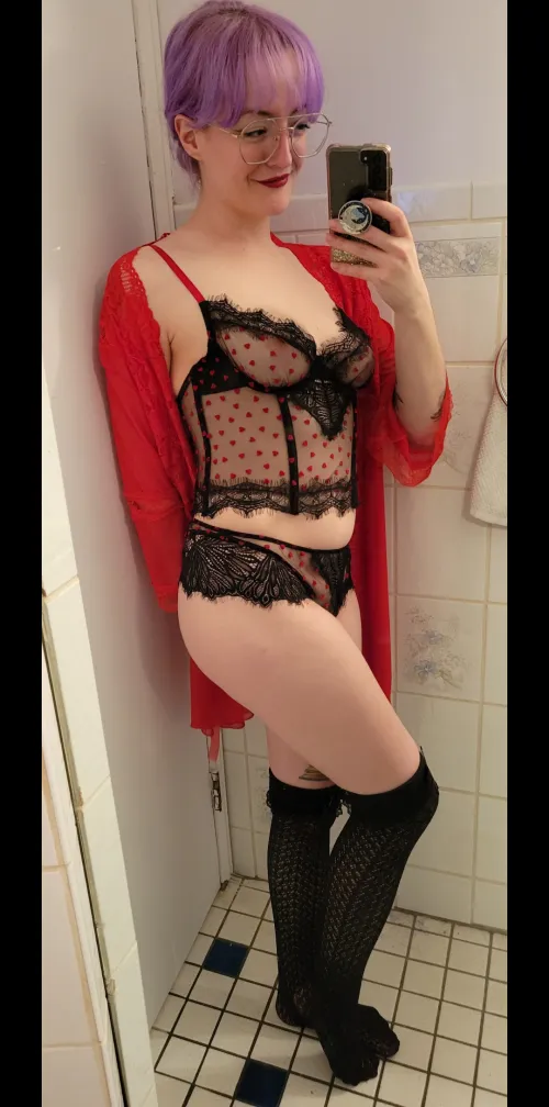 Thumbnail Valentine's Day Outfit Inspo by spacefairyastrid | GirlswithNeonHair