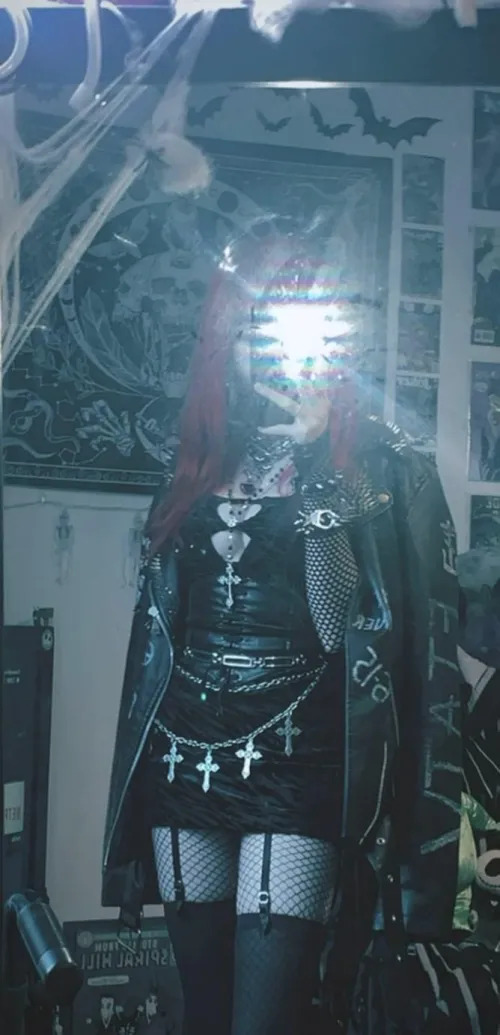 Thumbnail Embracing Black in Style by LivingDeadGothh | ShinyPorn Category