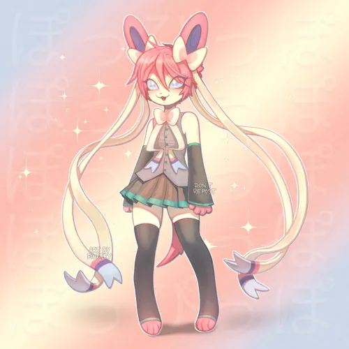 Thumbnail Eevee's Transformation: A Playful Twist by Fiuefey