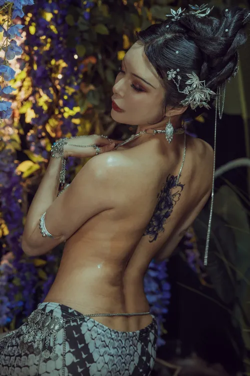 Thumbnail Goddess Unleashed: Serpent Goddess by XiaXiaoqiu Captured by _trapd00r_