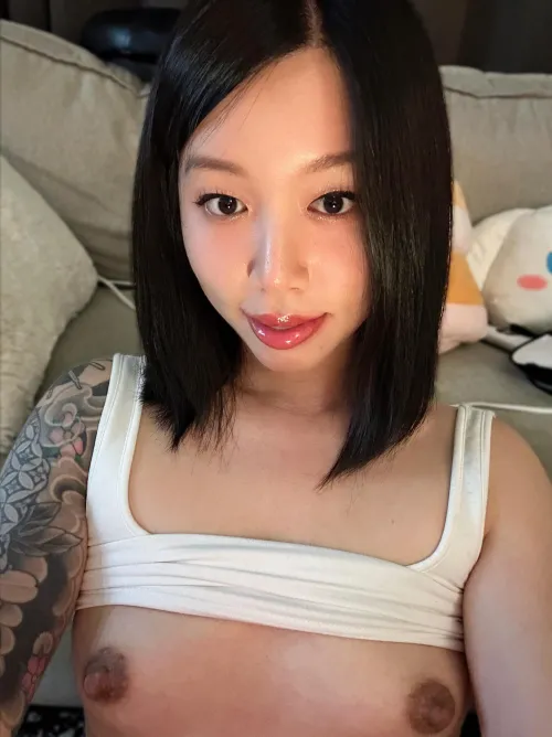 Thumbnail MsBun on Accepting Small Size in TinyTits