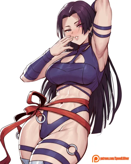 Thumbnail Psylocke SpeedL00ver Marvel Rivals by EroMestre