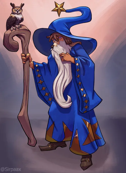 Thumbnail Sirpaax Creates Magical Furry Characters like Cooney the Wise Mage