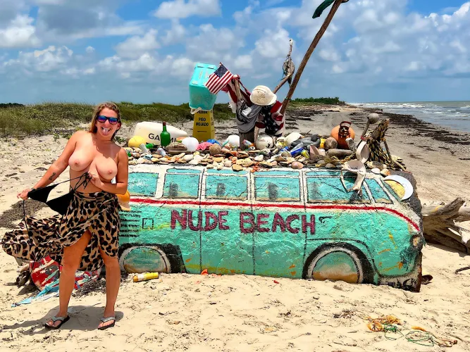 Thumbnail Sasha_jo94: Big Boobies at Nude Beach Excitement