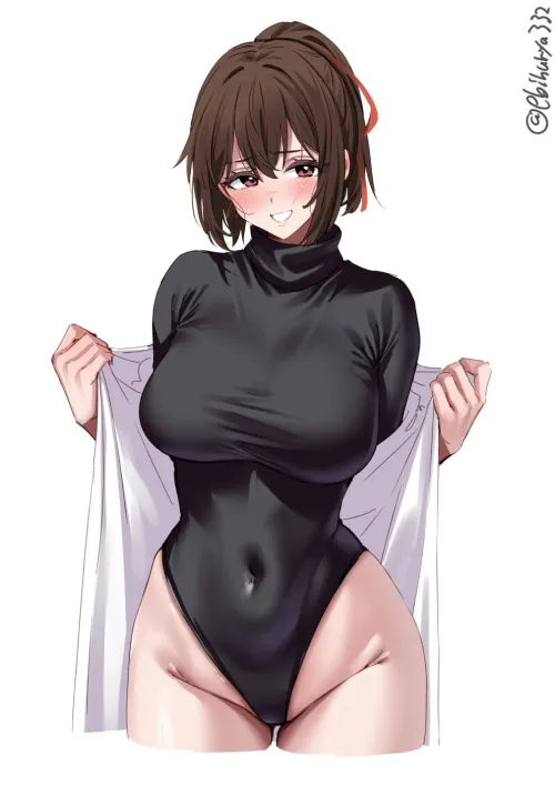 Thumbnail llamanatee's Anime Inspiration: Leotard in KanColle