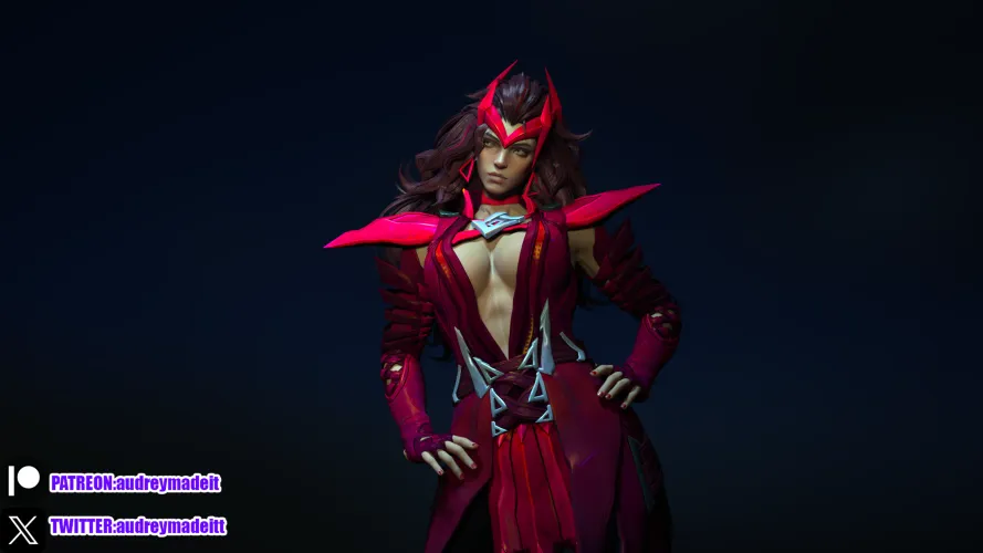 Thumbnail Scarlet Witch: AudreyMadeIt Marvel Art by Embarrassed-Board622 in Superheroporn