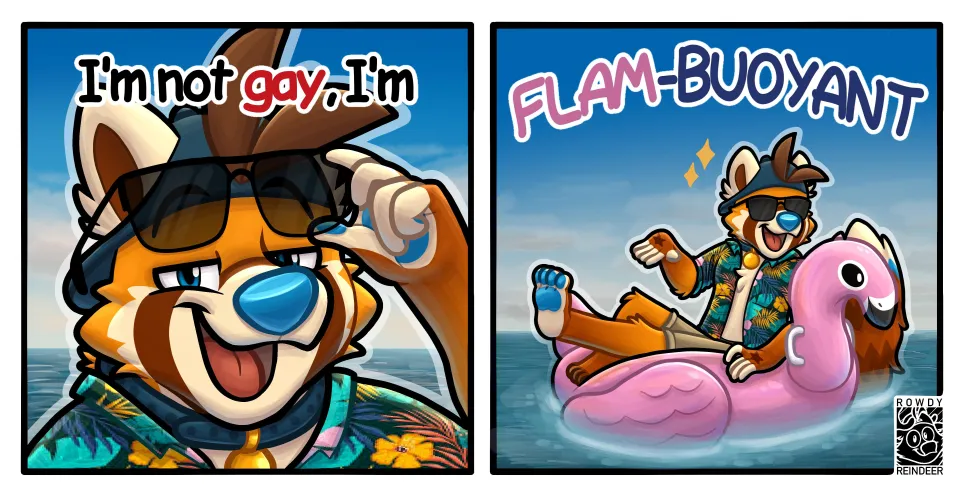 Thumbnail Flam Artistry by MaddyReindeer - Journey into Furry