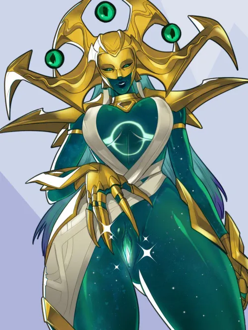 Thumbnail Empress of the Cosmos: Hela from Marvel Rule34 by always-sleepy4991