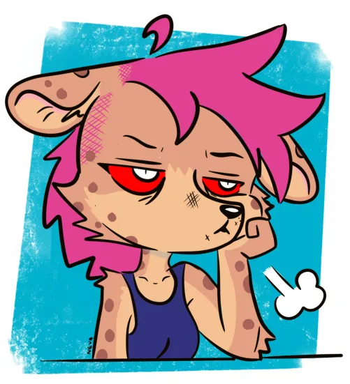 Thumbnail Quick Doodle: A Look at Memshellhound on Bluesky | SammyFoxtrot