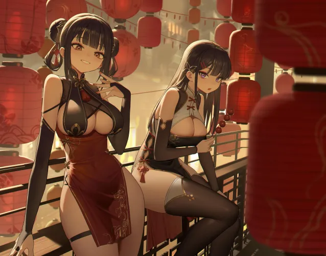 Thumbnail Faoovo Presents Chinese New Year OC in Thighdeology Category