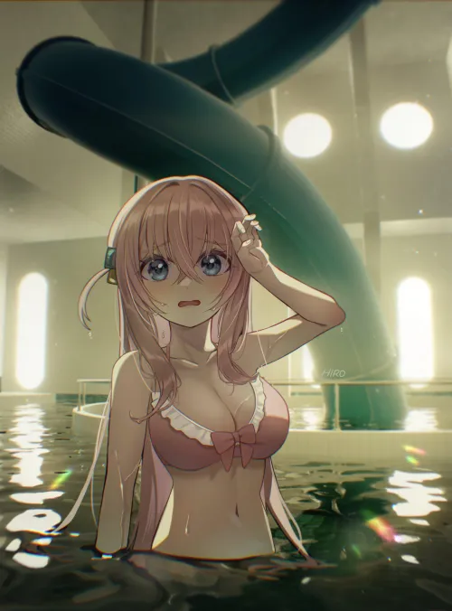 Thumbnail Lost in Beauty: Bocchi's Poolside Adventures
