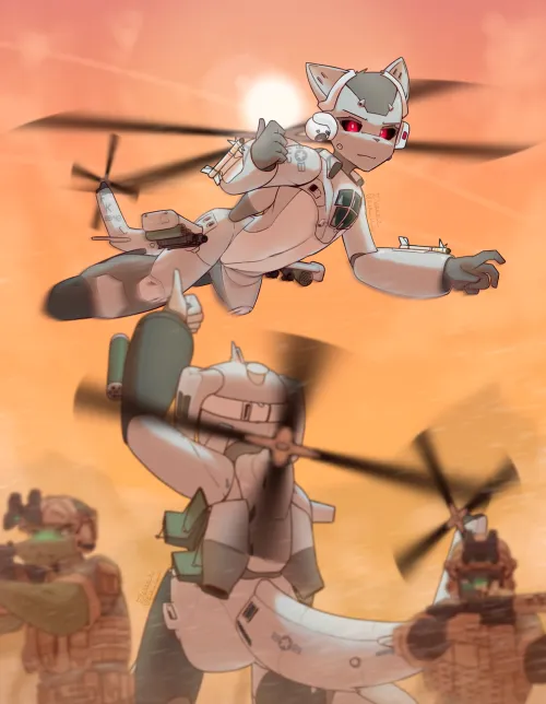 Thumbnail Huey Gets an Escort: A Furry Adventure by dullanson