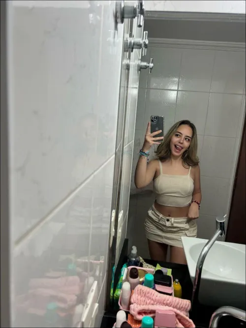 Thumbnail Squeezing into a Tight Skirt by Girl_from_Dream in TightDresses: Flawless Fit