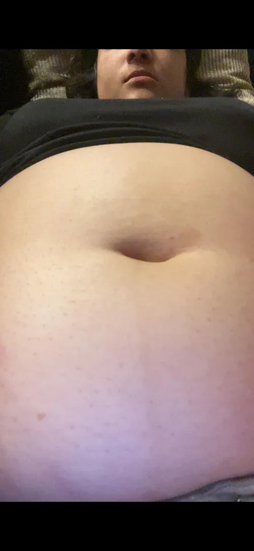 Thumbnail Soft_Shallot_7322 Explores 'Pinned Down by This Belly' - Stuffers World