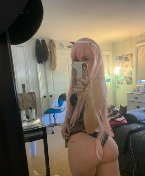 Thumbnail Gothic Fantasy Unleashed: Zero Two's Enchanting Transformation by GanacheAwkward2755