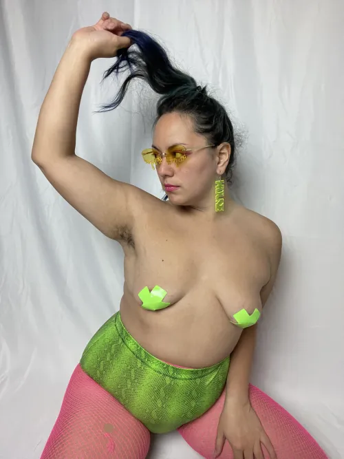 Thumbnail Neon Queen Chronicles: A Hairy Curvy Tale | magicalravegirl