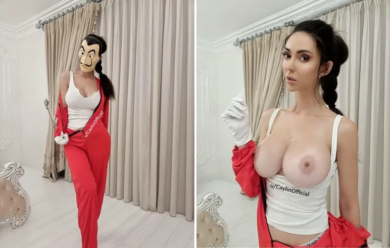 Thumbnail Caylinlive as Nairobi from La Casa de Papel | nsfwcosplay