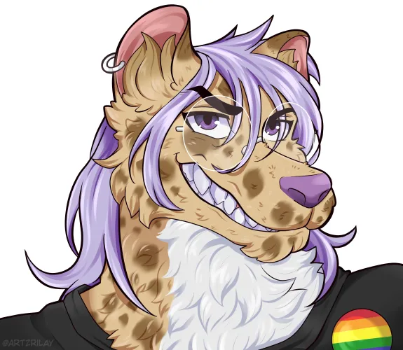 Thumbnail Rilaymartins' Artistry: Hyena Guy Creation