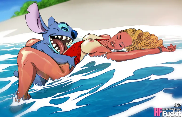 Thumbnail EnigmusPrime's Erotic Crossover: Stitch x Lifeguard in Lilo & Stitch | Category: MonsterMen