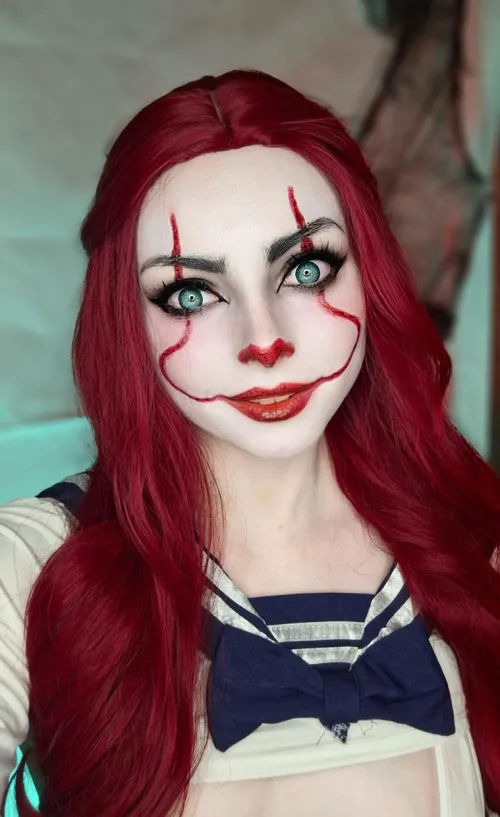 Thumbnail Captivating Pennywise Cosplay by KumaMori11 | Dive into the Thrills