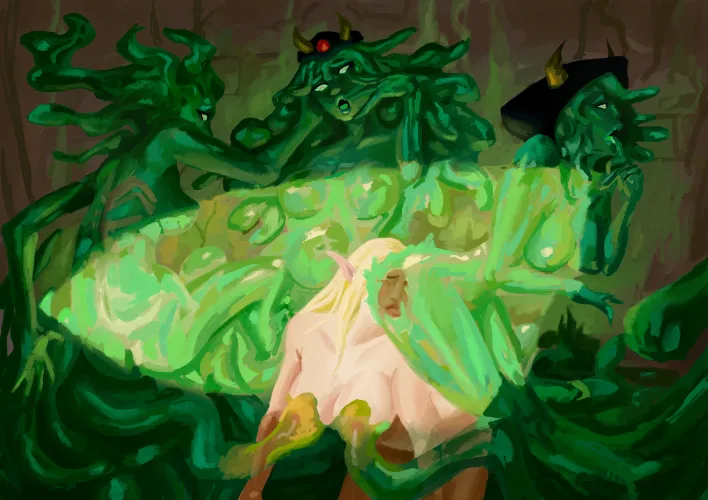 Thumbnail Slime Girls Go by Me by Ly-Art in MonsterGirl: Unique Encounters