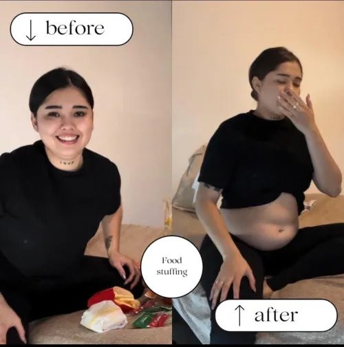 Thumbnail Bursting at the Seams: Dealing with Overeating by chubby_bunnyyyDD
